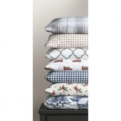 Home Decorators Collection Cozy Cotton Flannel Red Vintage Woody Truck 4-Piece Queen Sheet Set -Flora Home Decorators Soldes home decorators collection sheet sets vwt 02 66 1000