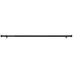 Home Decorators Collection 72 in. - 144 in. Mix and Match Telescoping 1 in. Single Curtain Rod in Oil-Rubbed Bronze -Flora Home Decorators Soldes home decorators collection single curtain rods aorb144fohj07 77 1000