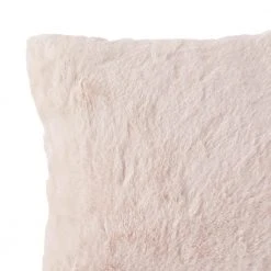 Home Decorators Collection Piper Blush Pink Faux Rabbit Fur Square 20 in. x 20 in. Throw Pillow -Flora Home Decorators Soldes home decorators collection throw pillows pip2020bls pldc a0 1000