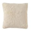 Home Decorators Collection Piper Cream Faux Rabbit Fur Square 20 in. x 20 in. Throw Pillow -Flora Home Decorators Soldes home decorators collection throw pillows pip2020crm pldc 64 1000