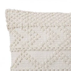 Home Decorators Collection Cream Woven Textured 18 in. x 18 in. Square Decorative Throw Pillow -Flora Home Decorators Soldes home decorators collection throw pillows s00161031651 40 1000