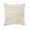 Home Decorators Collection Cream Fringe Textured 18 in. x 18 in. Square Decorative Throw Pillow -Flora Home Decorators Soldes home decorators collection throw pillows s00161045216 64 1000