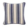 Home Decorators Collection Navy Stripe Piped-Edge 18 in. x 18 in. Square Decorative Throw Pillow -Flora Home Decorators Soldes home decorators collection throw pillows s00161061284 64 1000