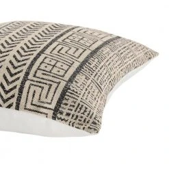 Home Decorators Collection Light Beige Geometric Tribal 18 in. x 18 in. Square Decorative Throw Pillow -Flora Home Decorators Soldes home decorators collection throw pillows s00161061286 a0 1000