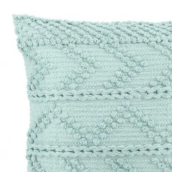 Home Decorators Collection Seafoam Blue Herringbone Woven Textured 18 in. x 18 in. Square Decorative Throw Pillow -Flora Home Decorators Soldes home decorators collection throw pillows s00161061291 40 1000