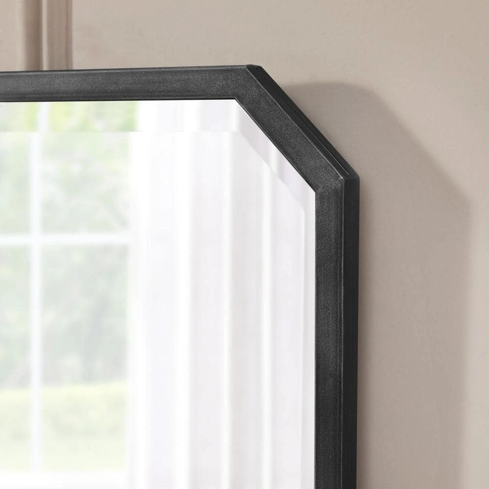 Home Decorators Collection Medium Octagonal Silver Beveled Glass Classic Accent Mirror (36 in. H x 24 in. W) 7 Home Decorators Collection Medium Octagonal Silver Beveled Glass Classic Accent Mirror (36 in. H x 24 in. W) - Image 5