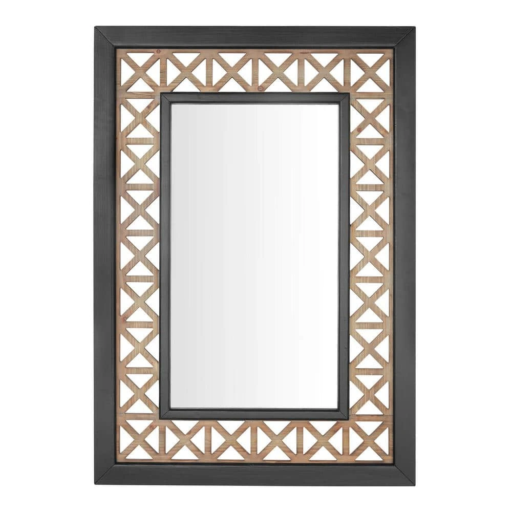 Home Decorators Collection Large Rectangle Multi-Colored Antiqued Classic Accent Mirror (41 in. H x 29 in. W) 3 Home Decorators Collection Large Rectangle Multi-Colored Antiqued Classic Accent Mirror (41 in. H x 29 in. W)