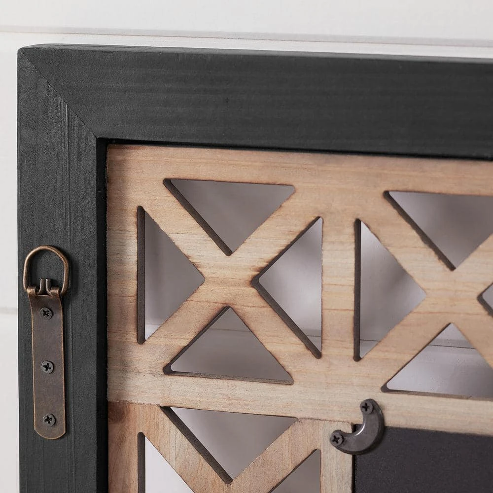 Home Decorators Collection Large Rectangle Multi-Colored Antiqued Classic Accent Mirror (41 in. H x 29 in. W) 6 Home Decorators Collection Large Rectangle Multi-Colored Antiqued Classic Accent Mirror (41 in. H x 29 in. W) - Image 4