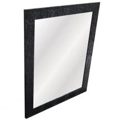 Home Decorators Collection 27 in. x 33 in. Classic Black PS Framed Rectangle Vanity Mirror -Flora Home Decorators Soldes home decorators collection wall mirrors 3234 e 1007 e1 1000