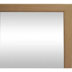 Home Decorators Collection 22 in. x 28 in. Classic Light Brown Wood PS Framed Polished Rectangle Vanity Mirror -Flora Home Decorators Soldes home decorators collection wall mirrors 3327 w 77 1000