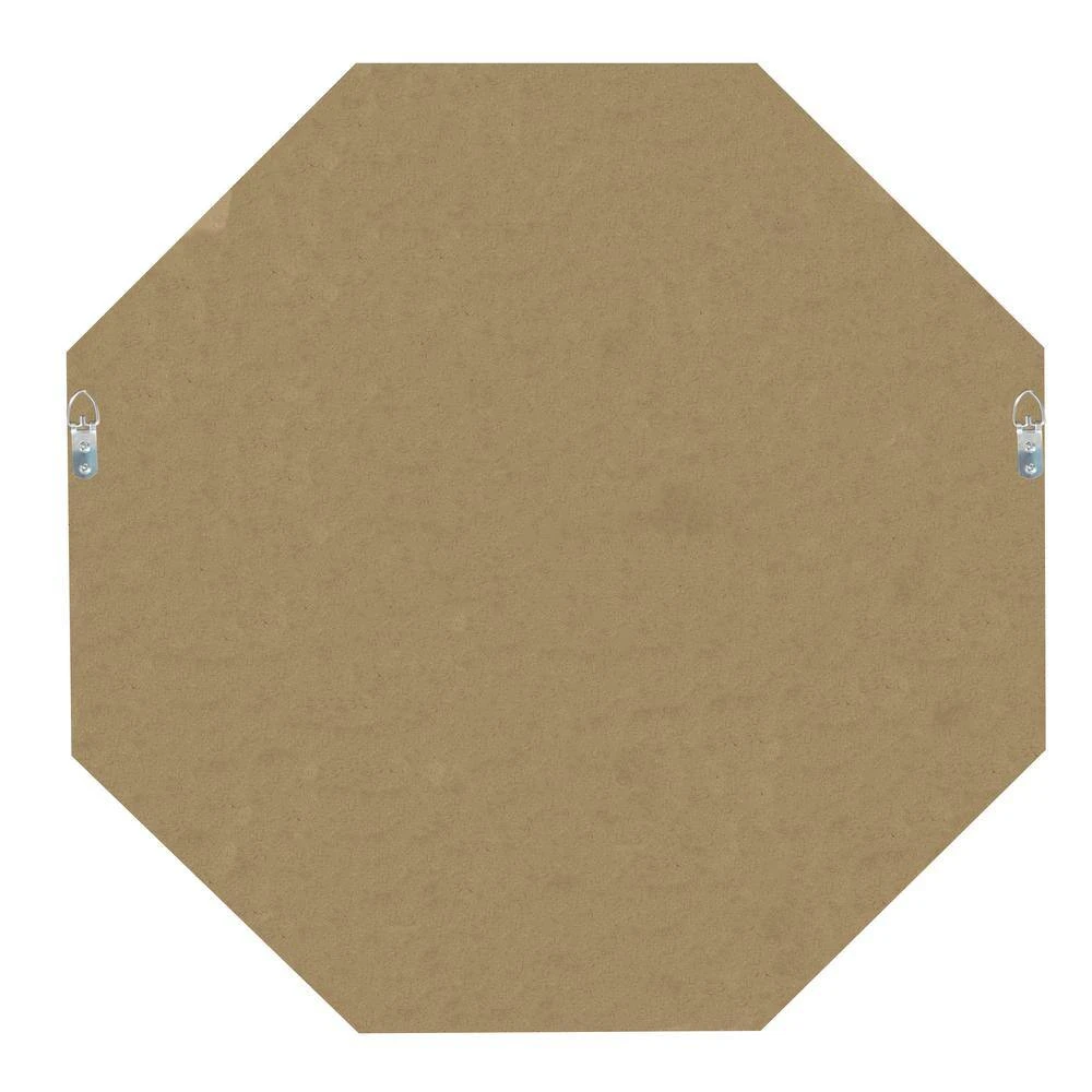 Home Decorators Collection 27 in. x 27 in. Reddish Brown Classic Irregular Framed Vanity Mirror 5 Home Decorators Collection 27 in. x 27 in. Reddish Brown Classic Irregular Framed Vanity Mirror - Image 3