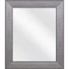 Home Decorators Collection 29.5 in. x 35.5 in. Gray Classic Rectangle Framed Vanity Mirror -Flora Home Decorators Soldes home decorators collection wall mirrors 6586wk b 625 64 1000