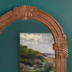Home Decorators Collection Medium Classic Arched Wood Framed Mirror (24 in. W x 32 in. H) -Flora Home Decorators Soldes home decorators collection wall mirrors cac mir 015 vty 40 1000