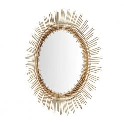 Home Decorators Collection Medium Sunburst Gold Modern Accent Mirror (31 in. Diameter) 19 Home Decorators Collection Medium Sunburst Gold Modern Accent Mirror (31 in. Diameter) -Flora Home Decorators Soldes home decorators collection wall mirrors dc18 12935 r 66 1000