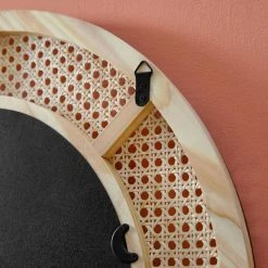 Home Decorators Collection Medium Arched Natural and Black Rattan Cane Mirror (24 in. W x 32 in H) -Flora Home Decorators Soldes home decorators collection wall mirrors h280c21003 a0 1000