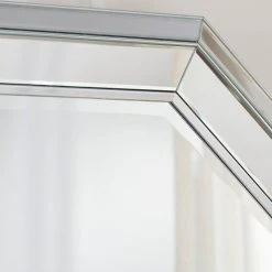 Home Decorators Collection Medium Octagonal Silver Beveled Glass Classic Accent Mirror (31 in. H x 31 in. W) -Flora Home Decorators Soldes home decorators collection wall mirrors h5 mh 250 66 1000 1