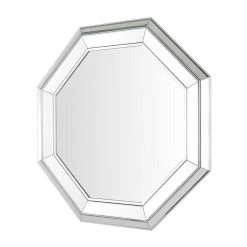 Home Decorators Collection Medium Octagonal Silver Beveled Glass Classic Accent Mirror (31 in. H x 31 in. W) -Flora Home Decorators Soldes home decorators collection wall mirrors h5 mh 250 77 1000