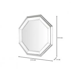 Home Decorators Collection Medium Octagonal Silver Beveled Glass Classic Accent Mirror (31 in. H x 31 in. W) -Flora Home Decorators Soldes home decorators collection wall mirrors h5 mh 250 e1 1000 1
