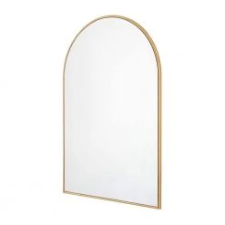 Home Decorators Collection Medium Arched Gold Classic Accent Mirror (35 in. H x 24 in. W) -Flora Home Decorators Soldes home decorators collection wall mirrors h5 mh 625 66 1000