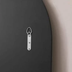 Home Decorators Collection Large Arched Black Classic Accent Mirror (39 in. H x 26 in. W) -Flora Home Decorators Soldes home decorators collection wall mirrors h5 mh 724 a0 1000