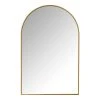 Home Decorators Collection Large Arched Gold Classic Accent Mirror (39 in. H x 26 in. W) -Flora Home Decorators Soldes home decorators collection wall mirrors h5 mh 725 64 1000
