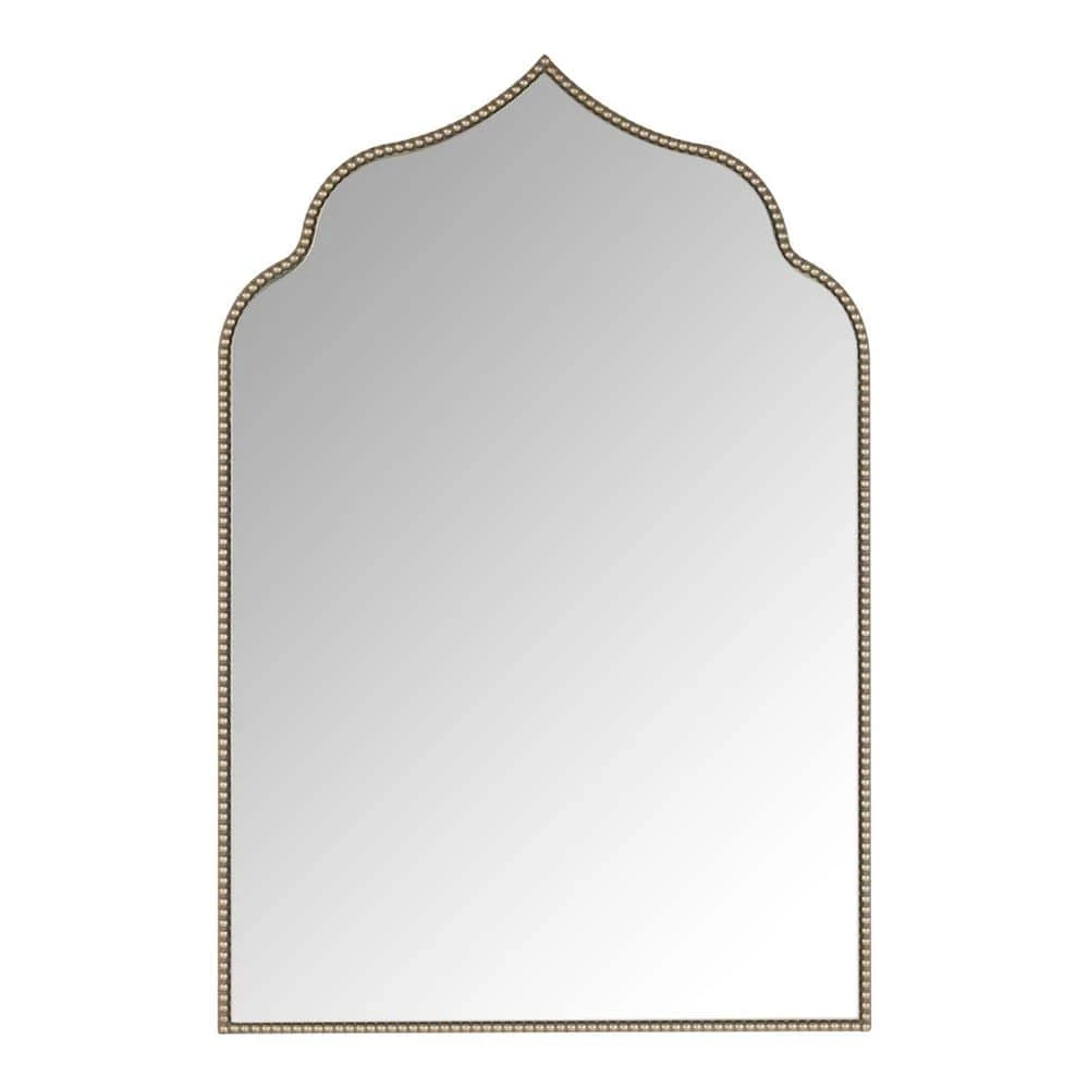 Home Decorators Collection Medium Ornate Arched Champagne Classic Accent Mirror (35 in. H x 24 in. W) 3 Home Decorators Collection Medium Ornate Arched Champagne Classic Accent Mirror (35 in. H x 24 in. W)