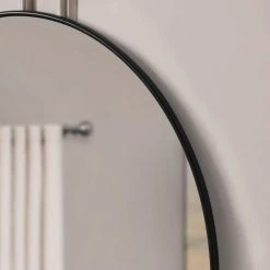 Home Decorators Collection Extra Large Round Black Classic Accent Mirror (35 in. Diameter) -Flora Home Decorators Soldes home decorators collection wall mirrors h5 mh 735 1d 1000