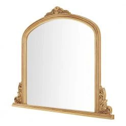 Home Decorators Collection Medium Classic Arched Vintage Style Gold Framed Mirror (44 in. W x 35 in. H) 13 Home Decorators Collection Medium Classic Arched Vintage Style Gold Framed Mirror (44 in. W x 35 in. H) -Flora Home Decorators Soldes home decorators collection wall mirrors h5 mh 957 4f 1000