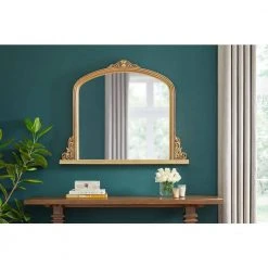 Home Decorators Collection Medium Classic Arched Vintage Style Gold Framed Mirror (44 in. W x 35 in. H) 9 Home Decorators Collection Medium Classic Arched Vintage Style Gold Framed Mirror (44 in. W x 35 in. H) -Flora Home Decorators Soldes home decorators collection wall mirrors h5 mh 957 e1 1000