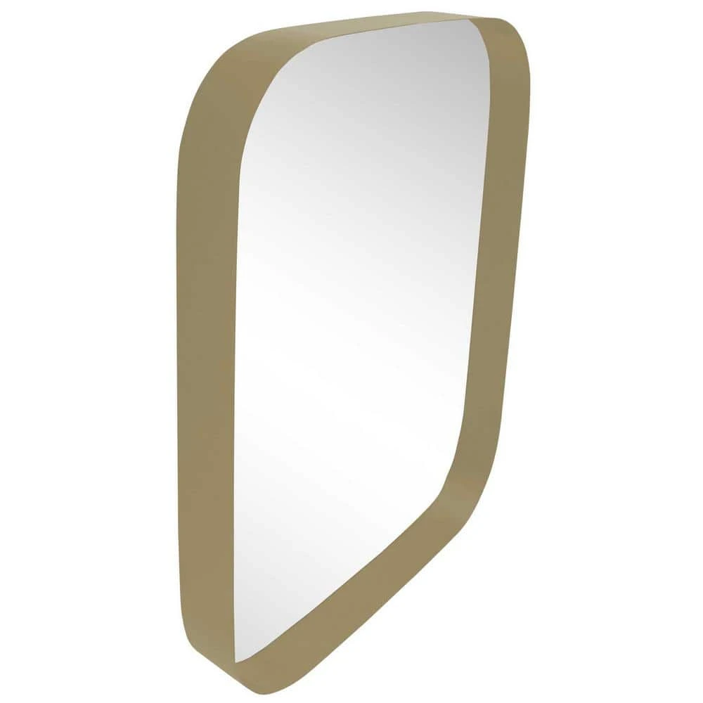 Home Decorators Collection Medium Rectangle Gold Modern Mirror with Deep-Set Frame and Rounded Corners (32 in. H x 24 in. W) 7 Home Decorators Collection Medium Rectangle Gold Modern Mirror with Deep-Set Frame and Rounded Corners (32 in. H x 24 in. W) - Image 5