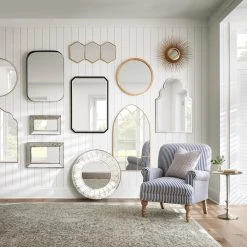 Home Decorators Collection Medium Round Ivory Antiqued Classic Accent Mirror (32 in. Diameter) 17 Home Decorators Collection Medium Round Ivory Antiqued Classic Accent Mirror (32 in. Diameter) -Flora Home Decorators Soldes home decorators collection wall mirrors p180278 1xxa 77 1000