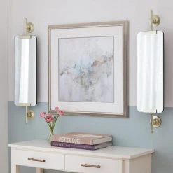 Home Decorators Collection Medium Rectangle Champagne Art Deco Accent Mirror with Mounting Brackets (32 in. H x 8 in. W) 10 Home Decorators Collection Medium Rectangle Champagne Art Deco Accent Mirror with Mounting Brackets (32 in. H x 8 in. W) -Flora Home Decorators Soldes home decorators collection wall mirrors yx8k1018y1 c 40 1000