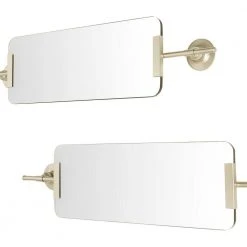 Home Decorators Collection Medium Rectangle Champagne Art Deco Accent Mirror with Mounting Brackets (32 in. H x 8 in. W) 13 Home Decorators Collection Medium Rectangle Champagne Art Deco Accent Mirror with Mounting Brackets (32 in. H x 8 in. W) -Flora Home Decorators Soldes home decorators collection wall mirrors yx8k1018y1 c 66 1000