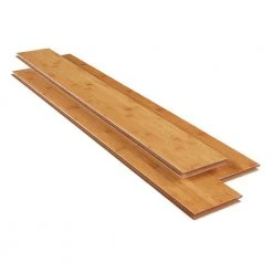 Home Decorators Collection Horizontal Toast 3/8 in. T x 5 in. W x 38.59 in. L Engineered Click Bamboo Flooring -Flora Home Decorators Soldes horizontal toast home decorators collection bamboo flooring hl615h c3 1000