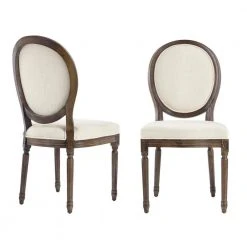 Home Decorators Collection Ellington Haze Wood Upholstered Dining Chair with Rounded Back Ivory Seat (Set of 2) (19 in. W x 38 in. H) 21 Home Decorators Collection Ellington Haze Wood Upholstered Dining Chair with Rounded Back Ivory Seat (Set of 2) (19 in. W x 38 in. H) -Flora Home Decorators Soldes ivory haze home decorators collection dining chairs pjc685 297004 77 1000
