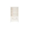 Home Decorators Collection 61.1 in. Ivory Wood 3-shelf Standard Bookcase with Adjustable Shelves -Flora Home Decorators Soldes ivory home decorators collection bookcases bookshelves sk19345cr2 v 64 1000