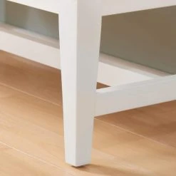 Home Decorators Collection 61.1 in. Ivory Wood 3-shelf Standard Bookcase with Adjustable Shelves -Flora Home Decorators Soldes ivory home decorators collection bookcases bookshelves sk19345cr2 v 66 1000