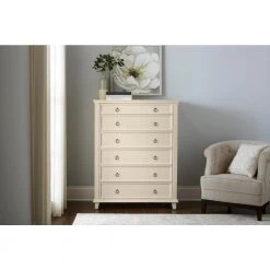 Home Decorators Collection Grantley Ivory 6-Drawer Chest of Drawers (51 in. H x 40 in. W x 20 in. D) -Flora Home Decorators Soldes ivory home decorators collection chest of drawers m13702c6 40 1000