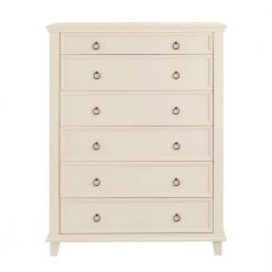 Home Decorators Collection Grantley Ivory 6-Drawer Chest of Drawers (51 in. H x 40 in. W x 20 in. D)