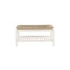 Home Decorators Collection Dorsey Ivory Wood Entryway Bench with Rush Seat (37.99 in. W x 17.72 in. H) -Flora Home Decorators Soldes ivory home decorators collection dining benches sh1810250 nivr 64 1000