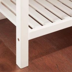Home Decorators Collection Dorsey Ivory Wood Entryway Bench with Rush Seat (37.99 in. W x 17.72 in. H) -Flora Home Decorators Soldes ivory home decorators collection dining benches sh1810250 nivr 66 1000