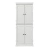 Home Decorators Collection Ivory Food Pantry Cabinet with Adjustable Shelves -Flora Home Decorators Soldes ivory home decorators collection pantry cabinets m22083h1 64 1000
