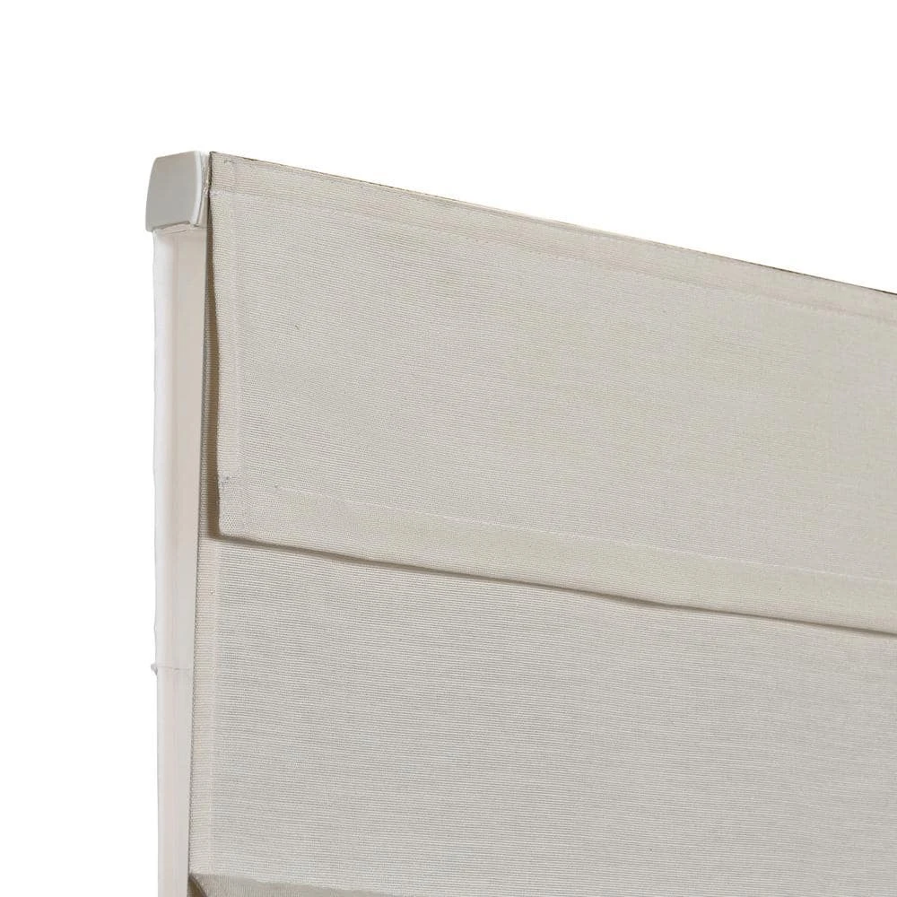 Home Decorators Collection Cordless Blackout Fabric Roman Shade 35X64 Ivory 4 Home Decorators Collection Cordless Blackout Fabric Roman Shade 35X64 Ivory - Image 2