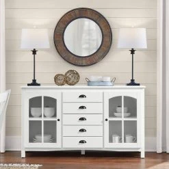 Home Decorators Collection Glenwood Ivory Glass Door Buffet with Window Pane -Flora Home Decorators Soldes ivory home decorators collection sideboards buffet tables m22079h1 40 1000