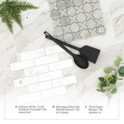 Home Decorators Collection Kolasus 12 in. x 24 in. Polished Porcelain Stone Look Floor and Wall Tile (16 sq. ft./Case) 22 Home Decorators Collection Kolasus 12 in. x 24 in. Polished Porcelain Stone Look Floor and Wall Tile (16 sq. ft./Case) -Flora Home Decorators Soldes kolasus white polished home decorators collection porcelain tile nhdkolwhi1224p d4 1000