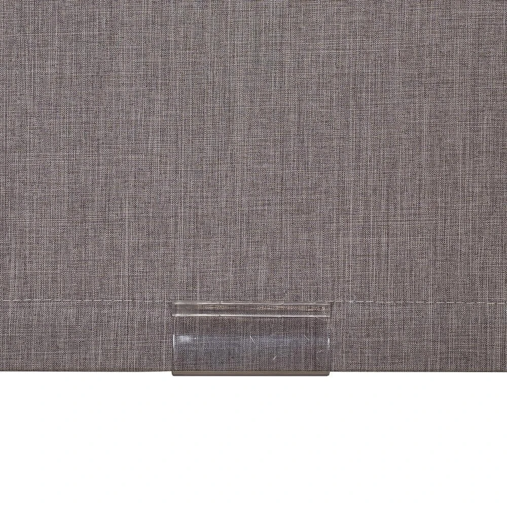 Home Decorators Collection Cordless Blackout Fabric Roman Shade 27X64 Light Gray 5 Home Decorators Collection Cordless Blackout Fabric Roman Shade 27X64 Light Gray - Image 3