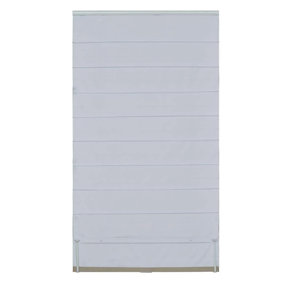 Home Decorators Collection Cordless Blackout Fabric Roman Shade 34X64 Light Gray 6 Home Decorators Collection Cordless Blackout Fabric Roman Shade 34X64 Light Gray - Image 4