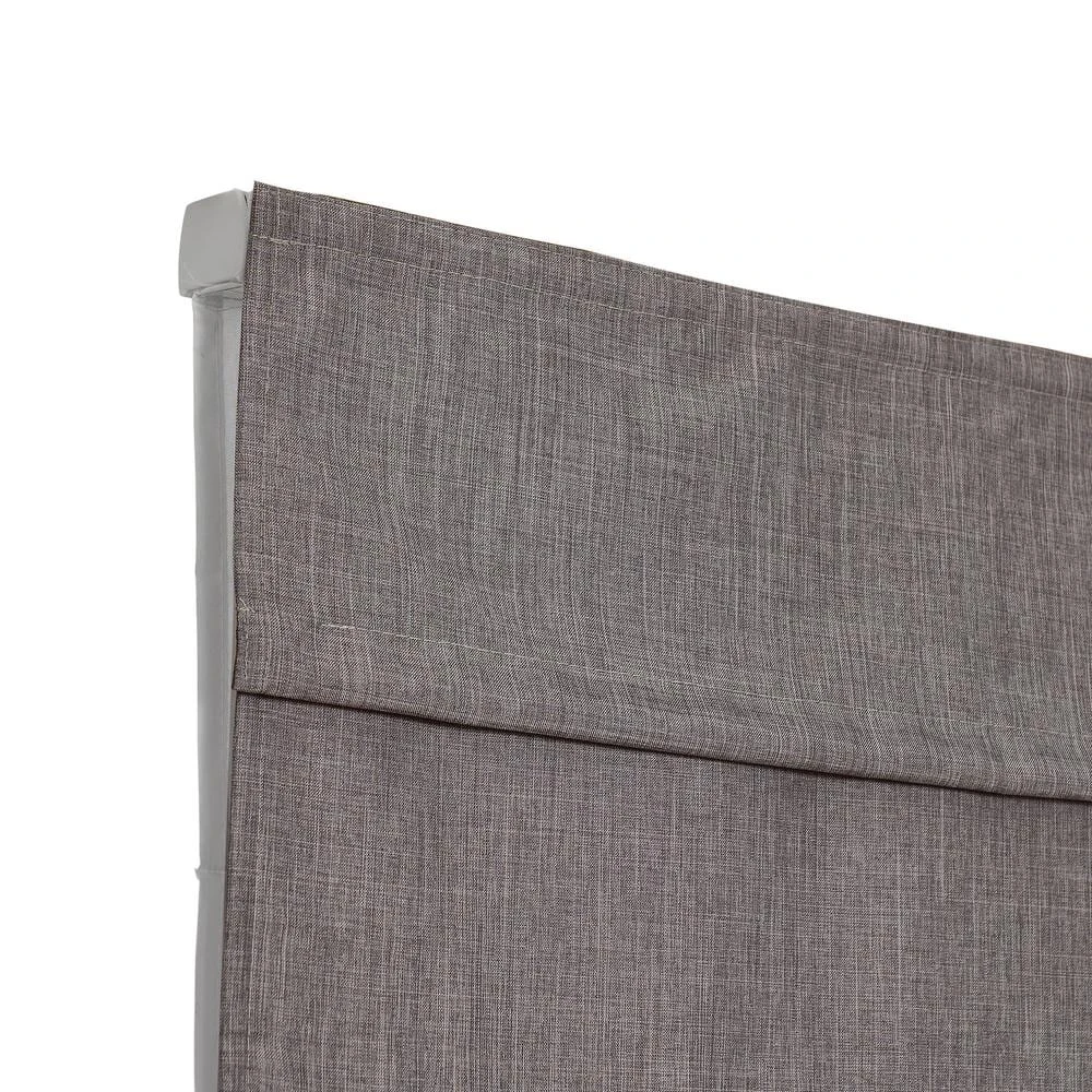 Home Decorators Collection Cordless Blackout Fabric Roman Shade 34X64 Light Gray 4 Home Decorators Collection Cordless Blackout Fabric Roman Shade 34X64 Light Gray - Image 2