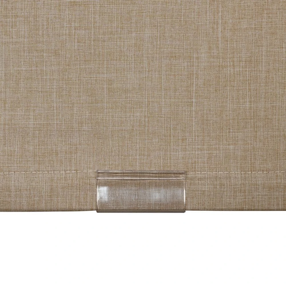 Home Decorators Collection Cordless Light Filtering Fabric Roman Shade 33X64 Linen 5 Home Decorators Collection Cordless Light Filtering Fabric Roman Shade 33X64 Linen - Image 3