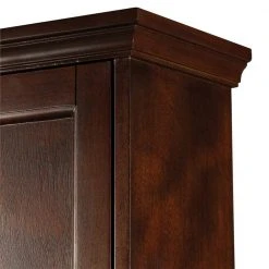 Home Decorators Collection Ashburn 23-1/2 in. W Bathroom Storage Wall Cabinet in Mahogany -Flora Home Decorators Soldes mahogany home decorators collection bathroom wall cabinets asgw2327 a0 1000